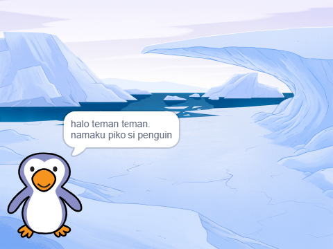 piko bertemu snowy